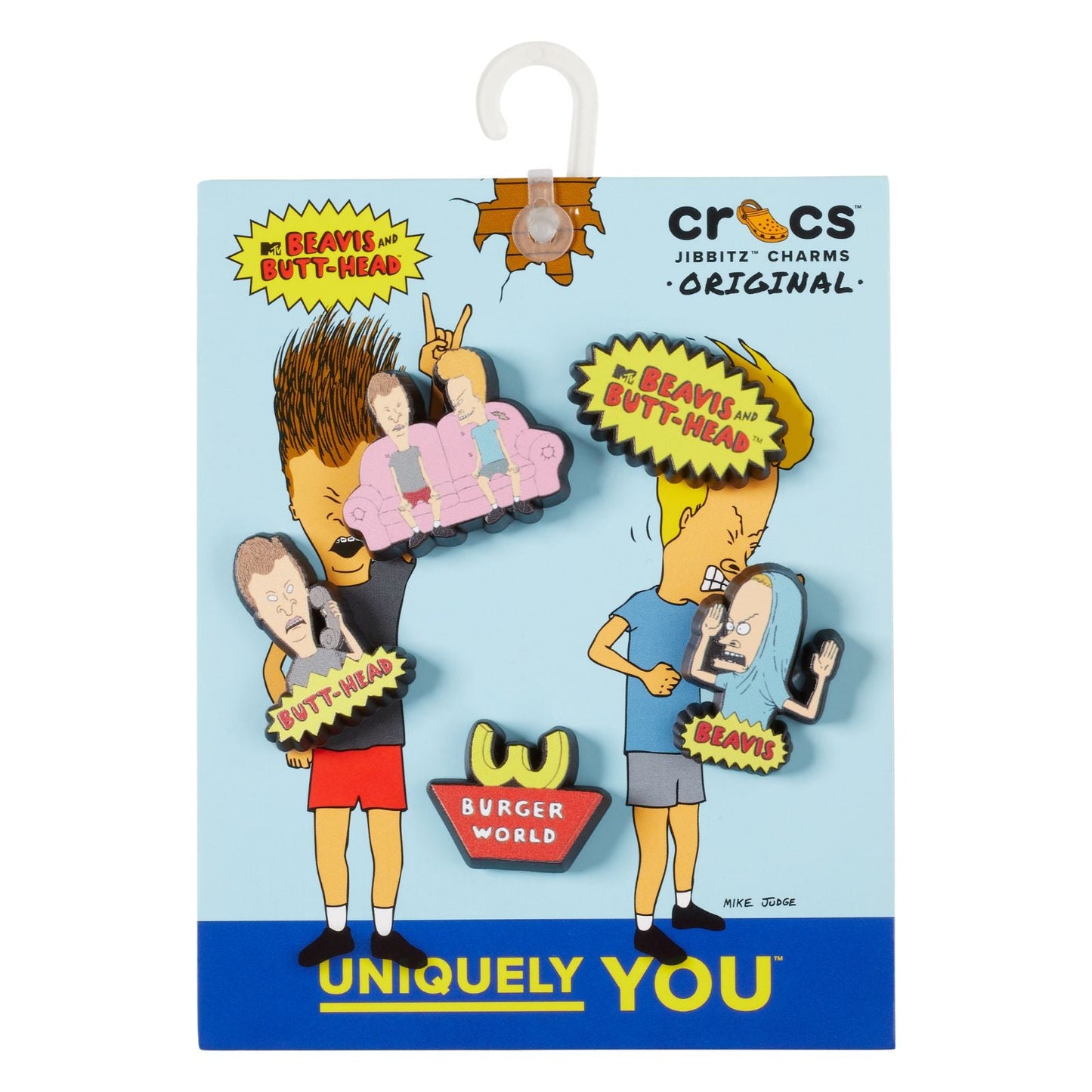 Beavis And Butthead 5 Pack Unisex Unisex Jibbitz