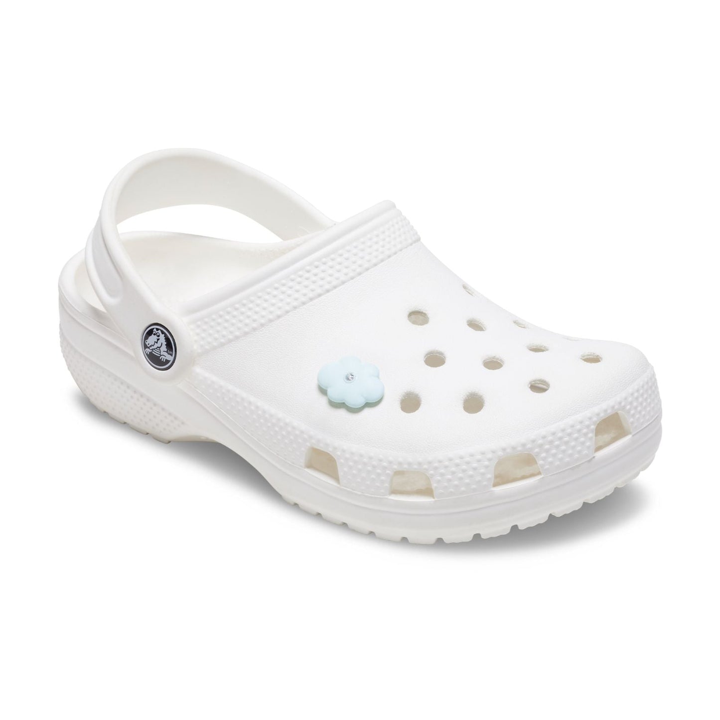 Blue Flower With Crystal Unisex Multi Jibbitz