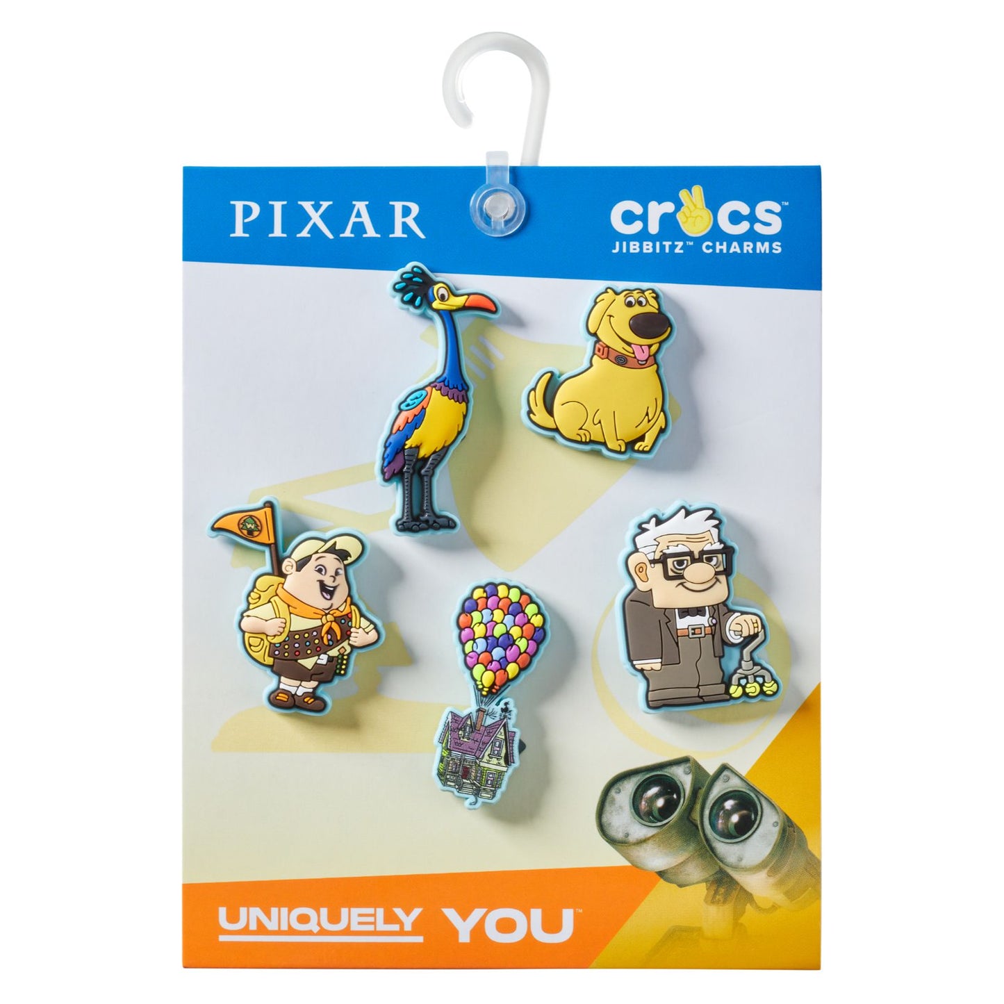Pixar Animation 5 Pck Unisex Multi Jibbitz