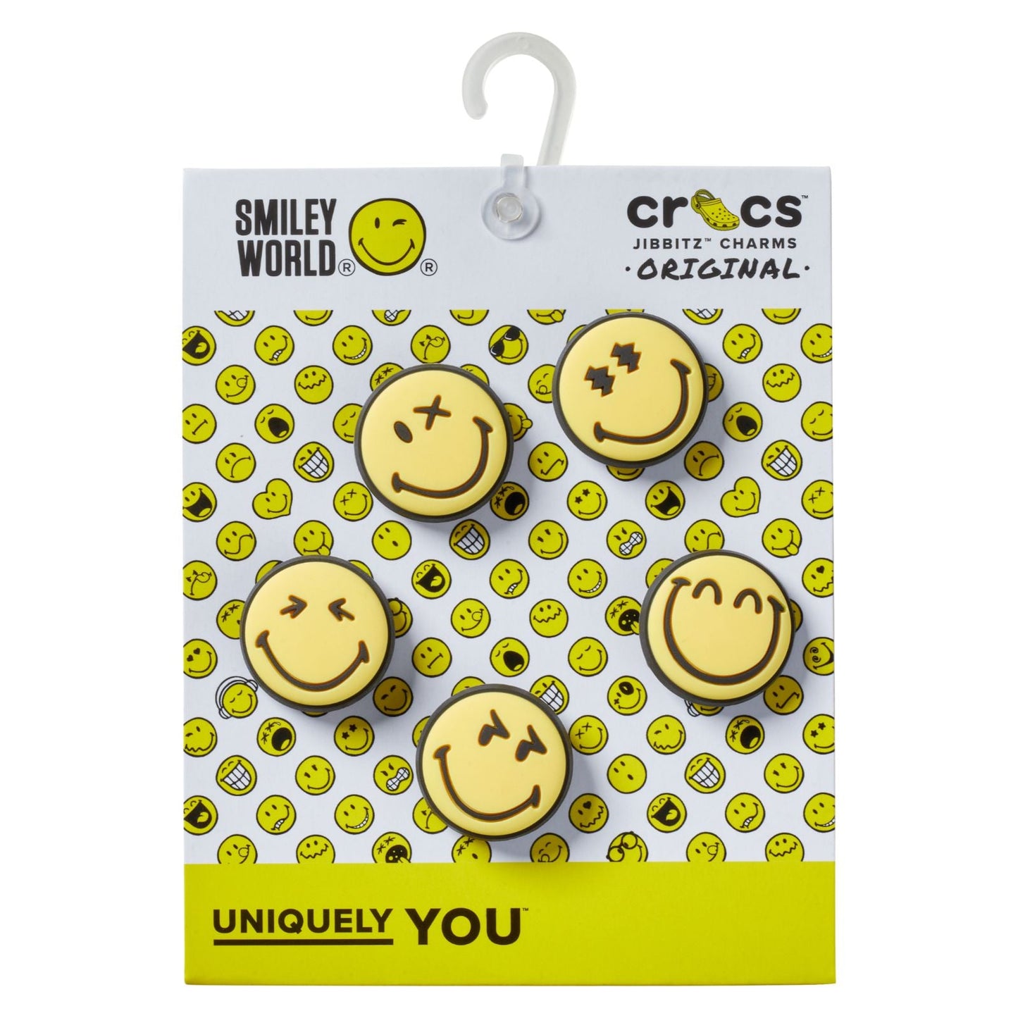 Smileyworld 5pck Unisex Multi Jibbitz