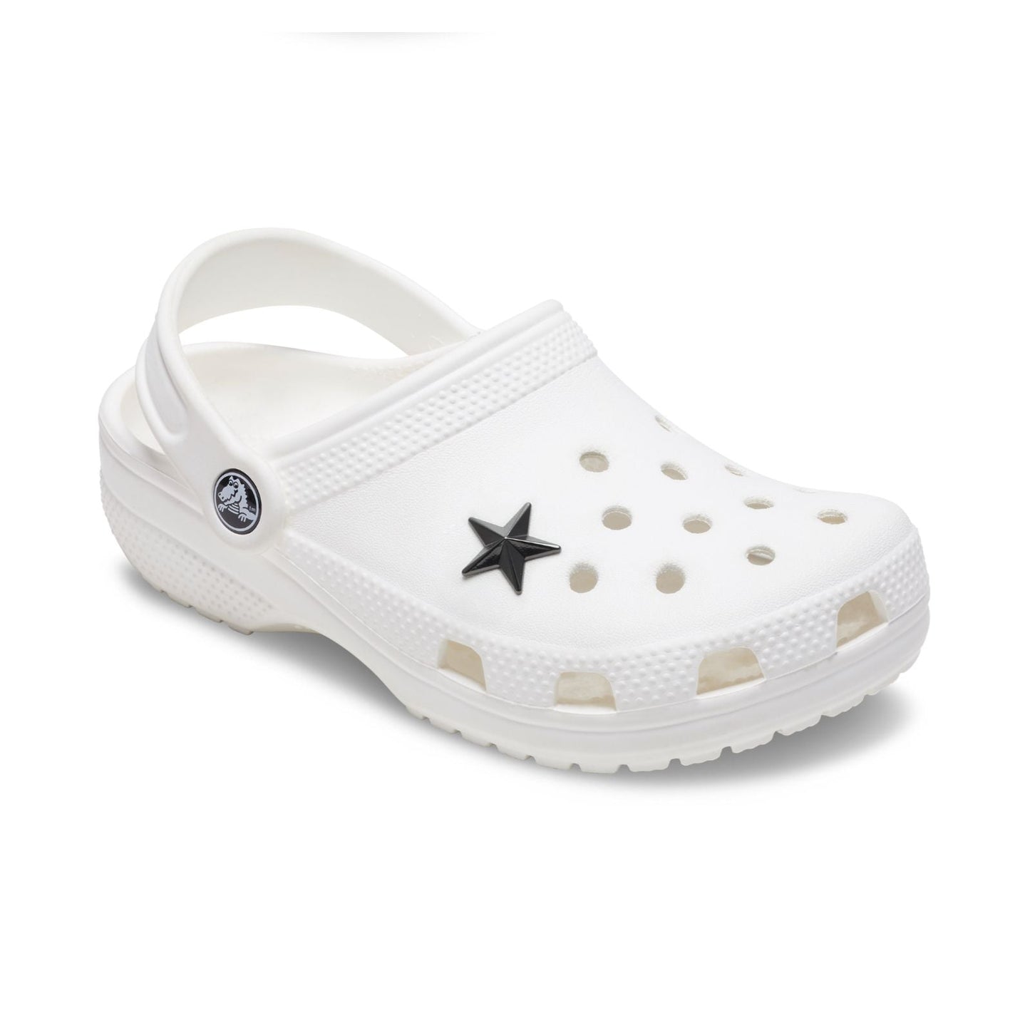 Punk Gunmetal Star Unisex Multi Jibbitz