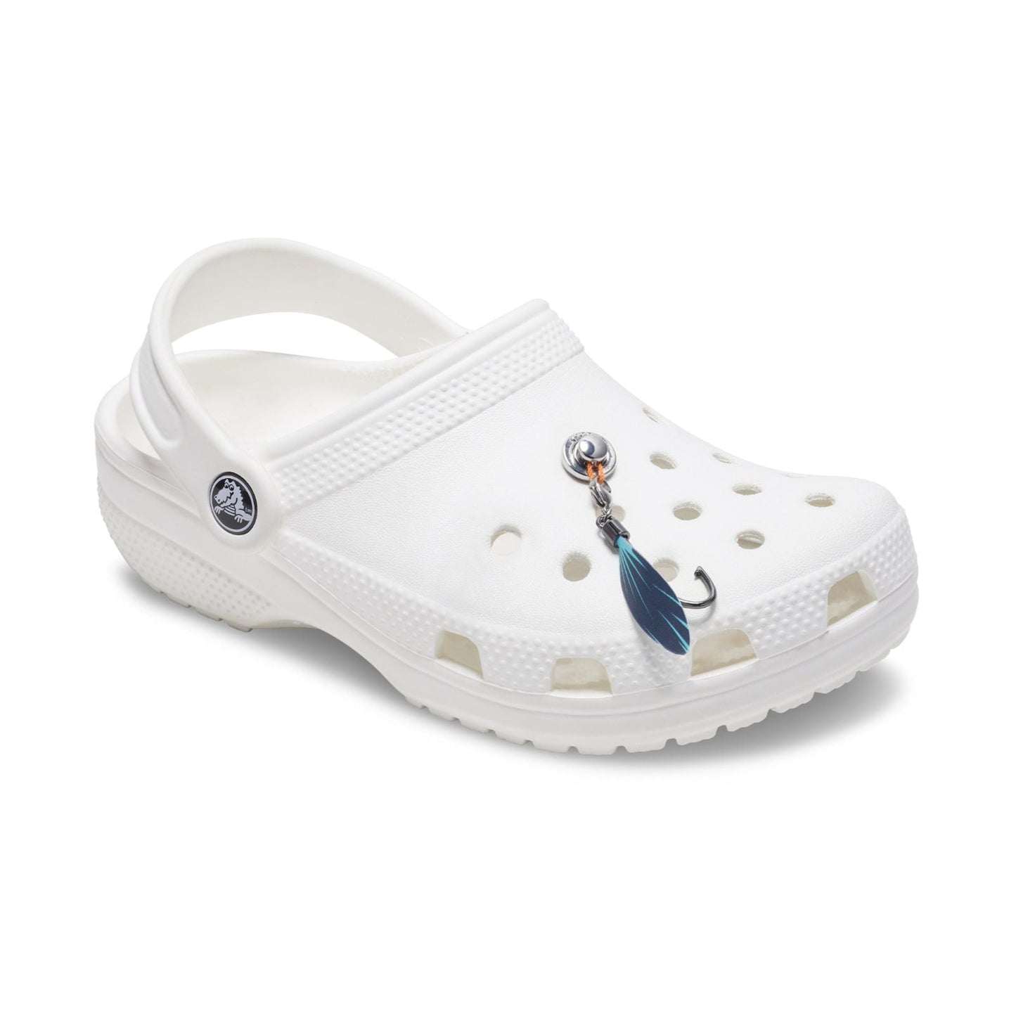 Black Fly Fishing Fly Unisex Multi Jibbitz