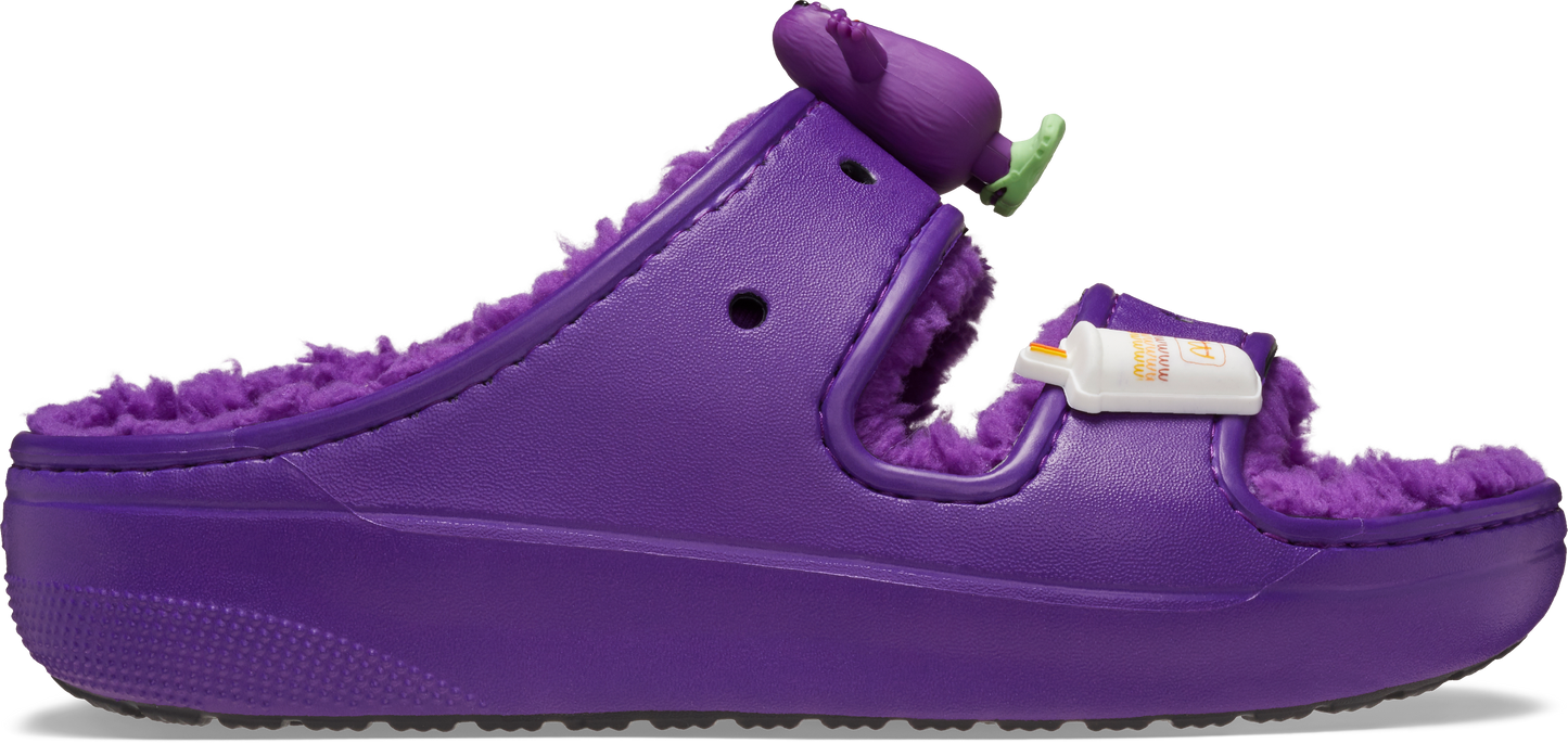Mcdonalds X Crocs Grimace Cozzzy Sandal