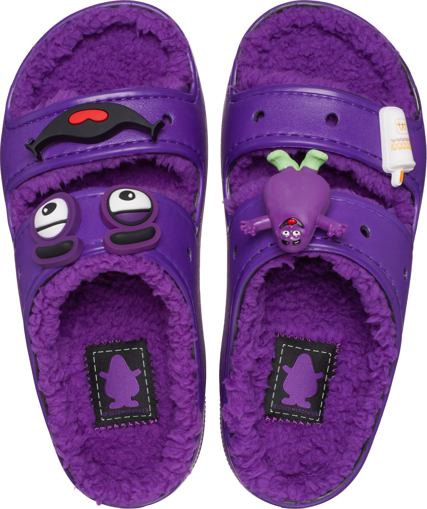 Mcdonalds X Crocs Grimace Cozzzy Sandal