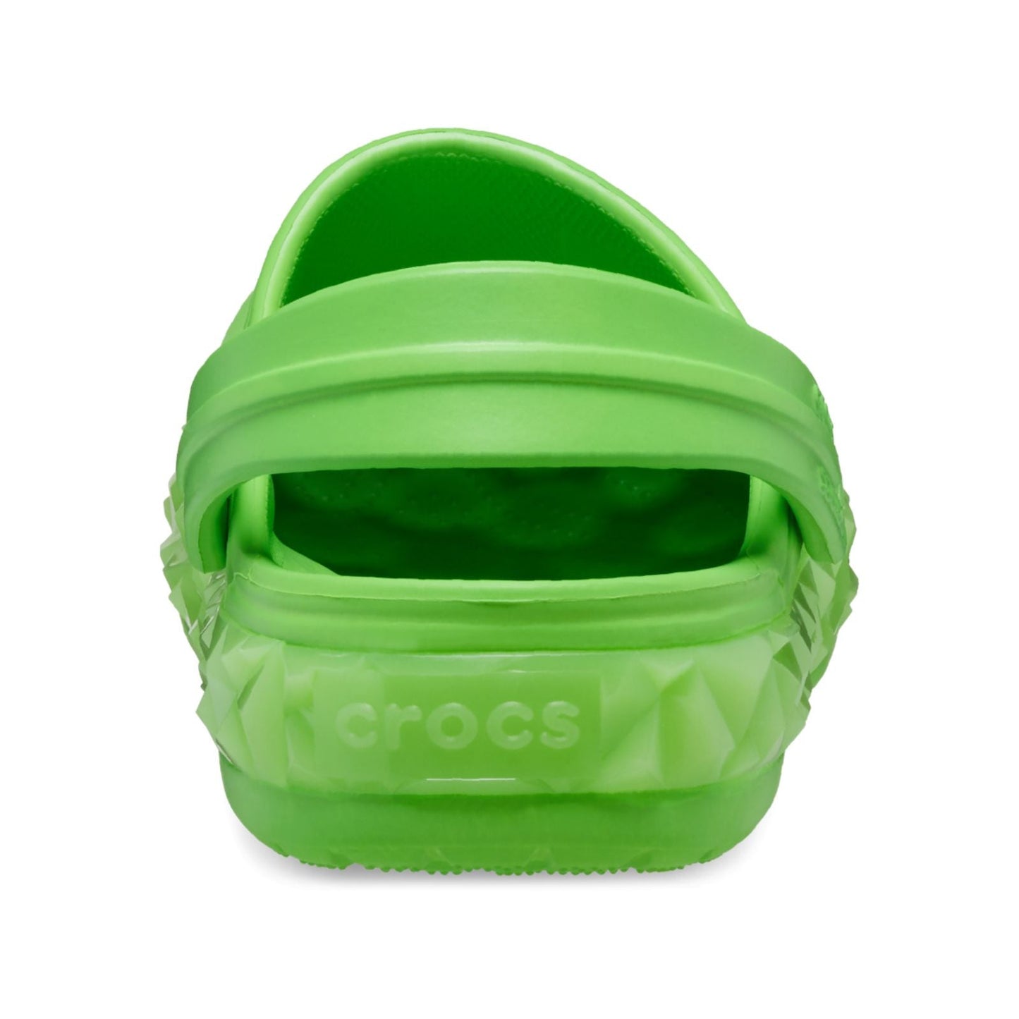 Crocband Geometric Glow Band Clog Junior