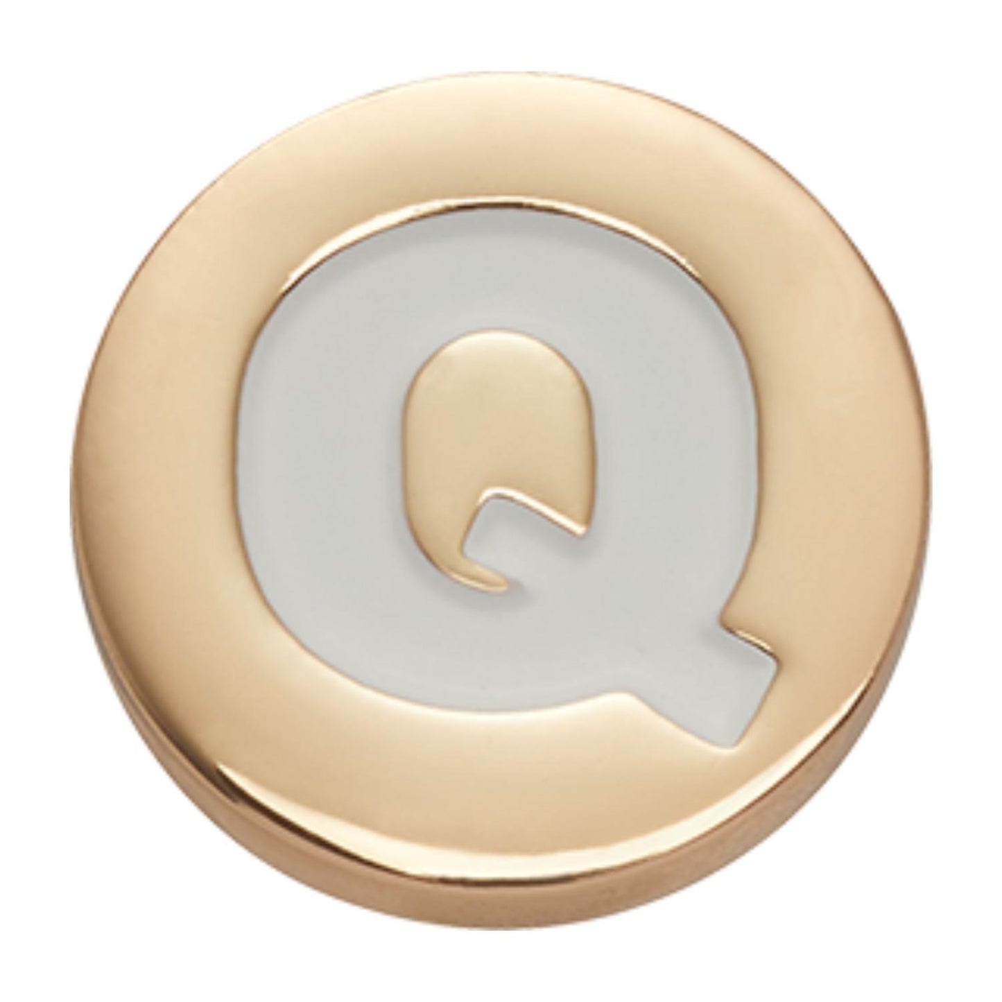 Gold Letter Q