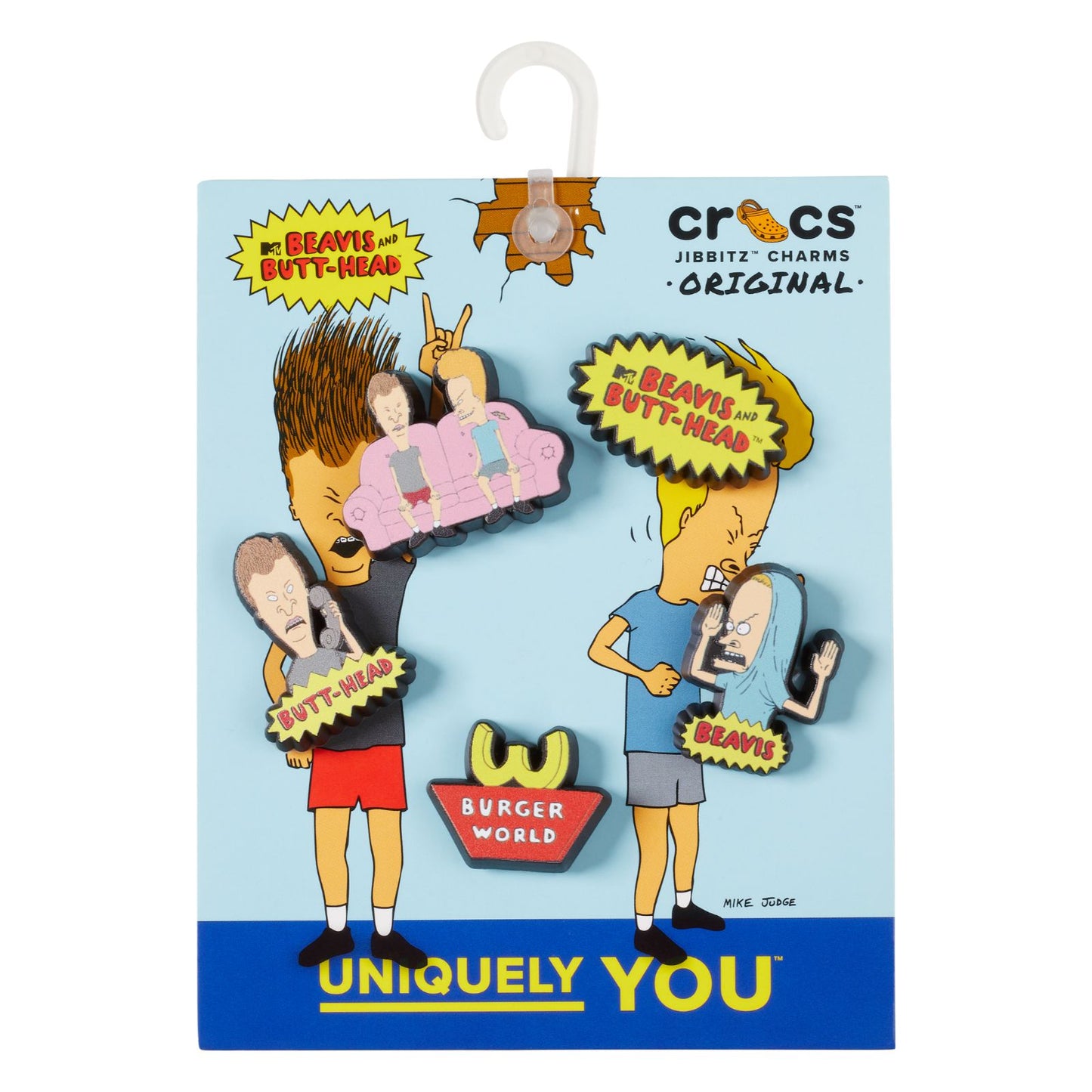 Beavis And Butthead 5 Pack Unisex Unisex Jibbitz