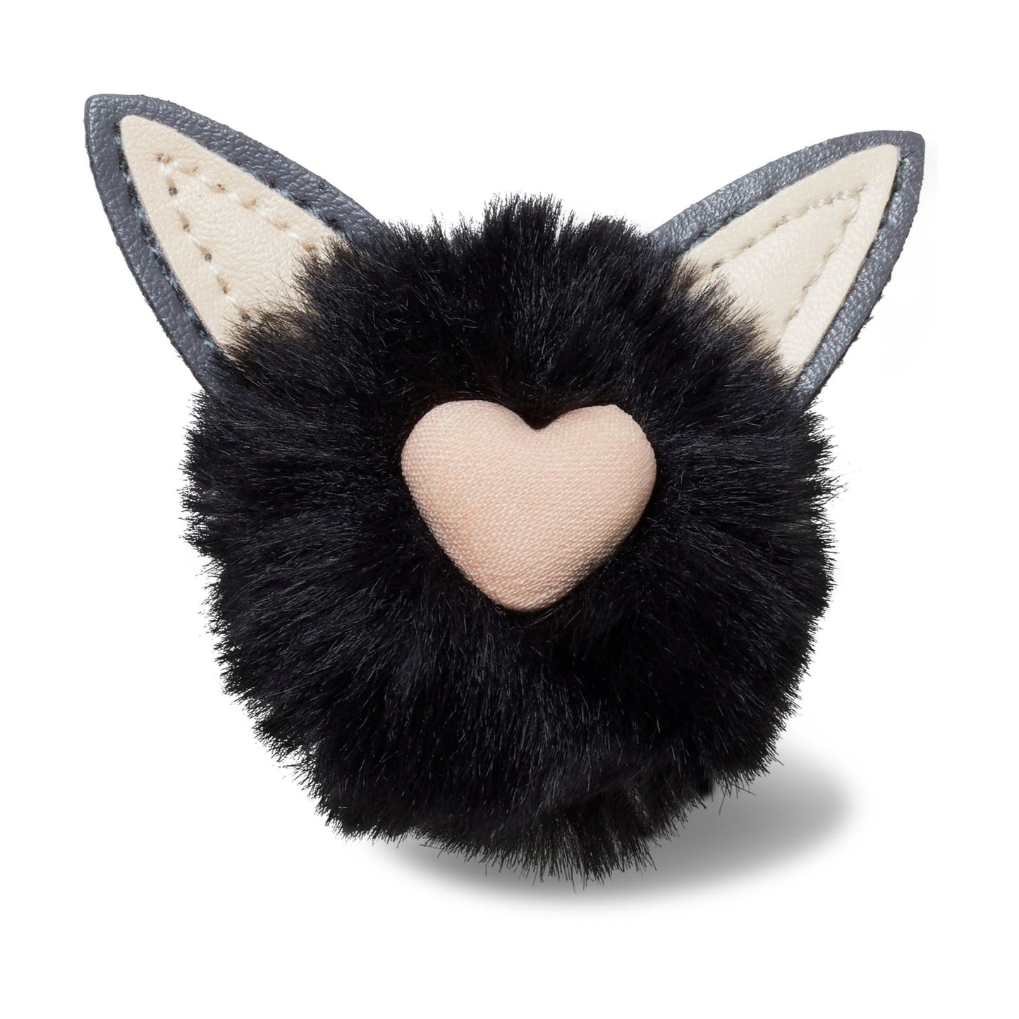 Black Puff Ball Cat Unisex Multi Jibbitz