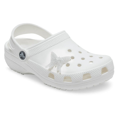 Jibbitz Unisex Thin Glitter Butterfly Símbolos