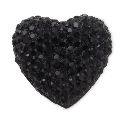Jibbitz Black Spiky Heart Unisex