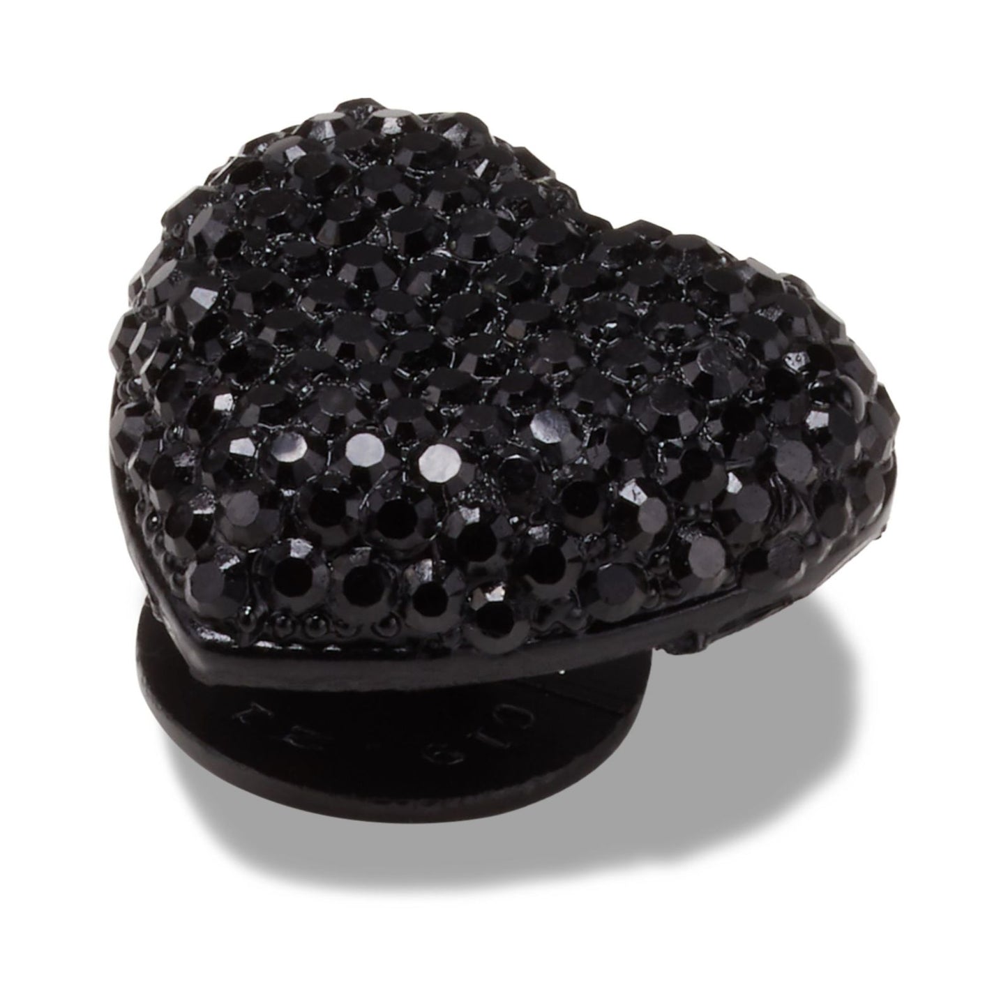 Jibbitz Black Spiky Heart Unisex