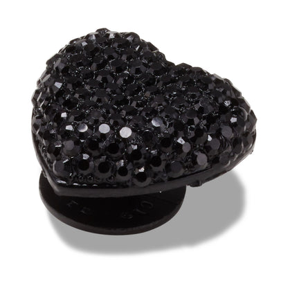 Jibbitz Black Spiky Heart Unisex