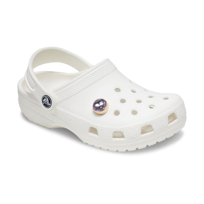 Jibbitz Lavender Circle Gem Unisex
