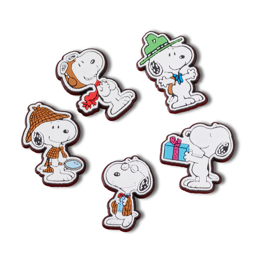 Peanuts 5pck Unisex Jibbitz