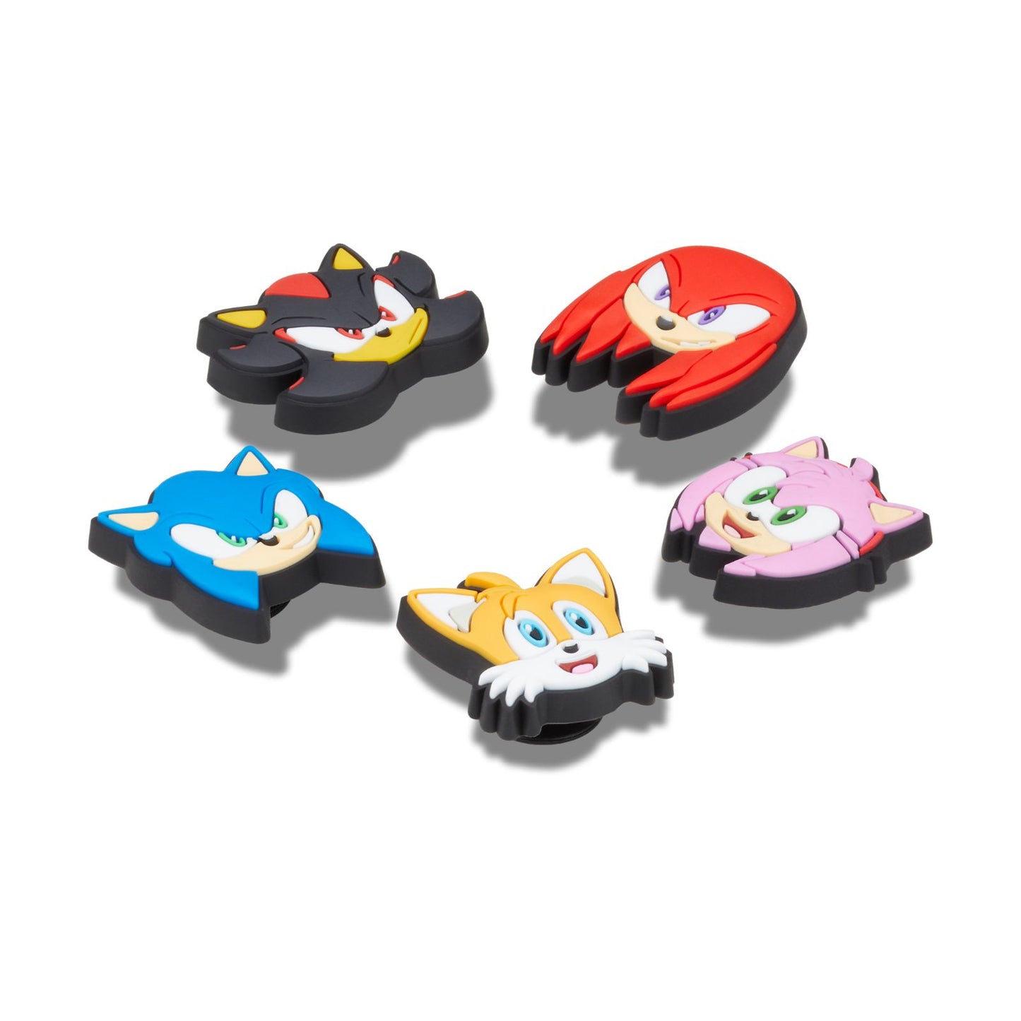 Sonic The Hedgehog 5pck Unisex Jibbitz