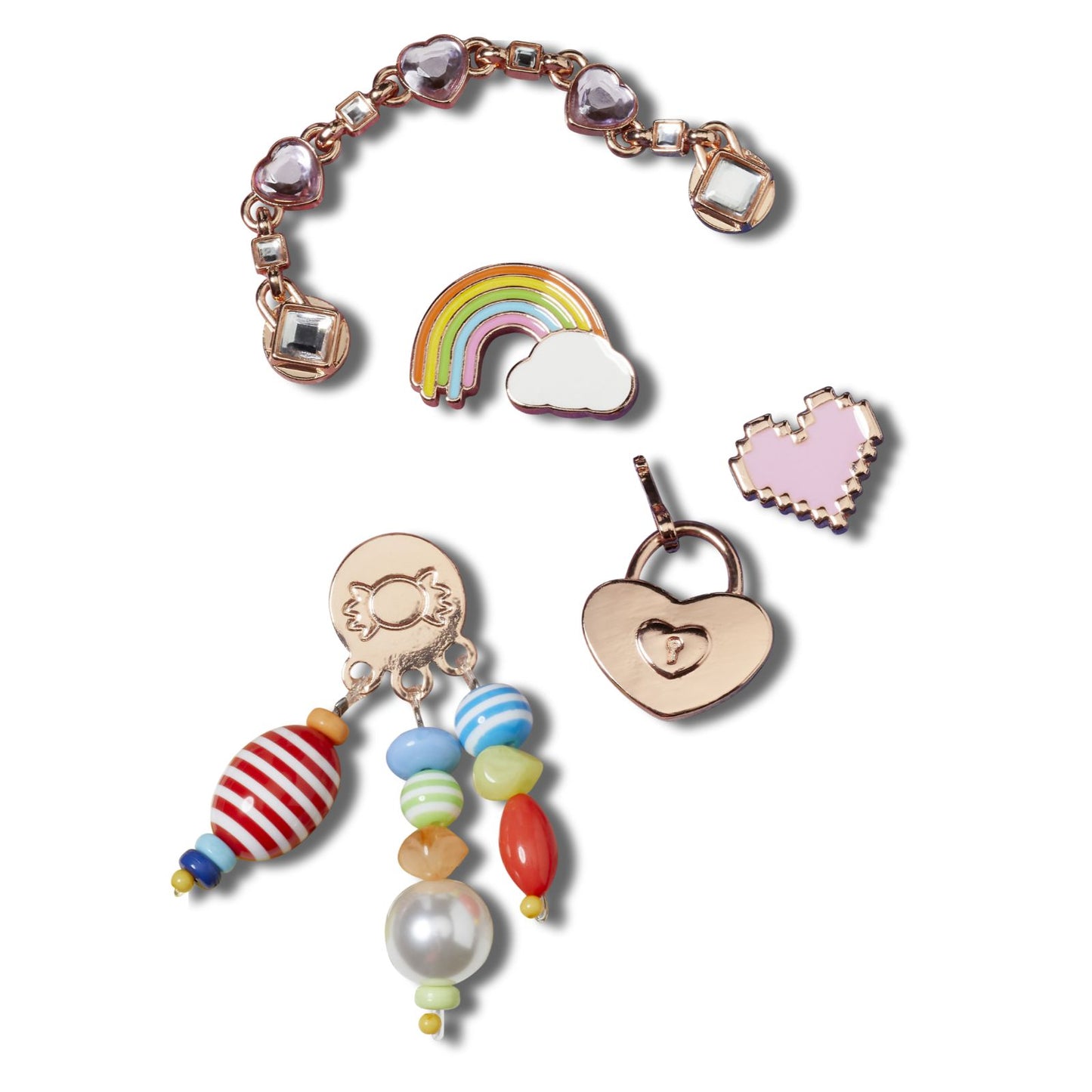 Shine Like A Diamond 5 Pack Unisex Adult Jibbitz