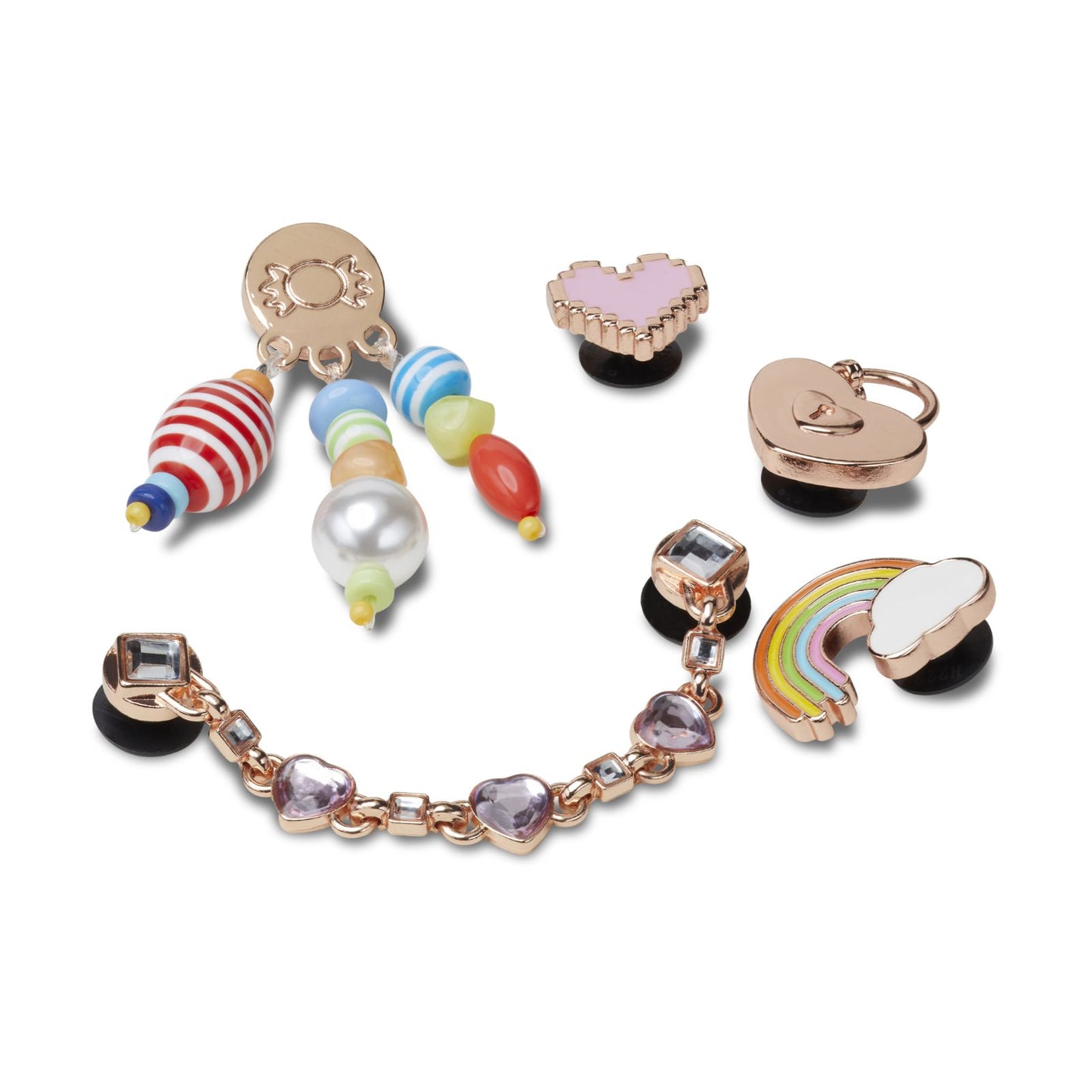 Shine Like A Diamond 5 Pack Unisex Adult Jibbitz