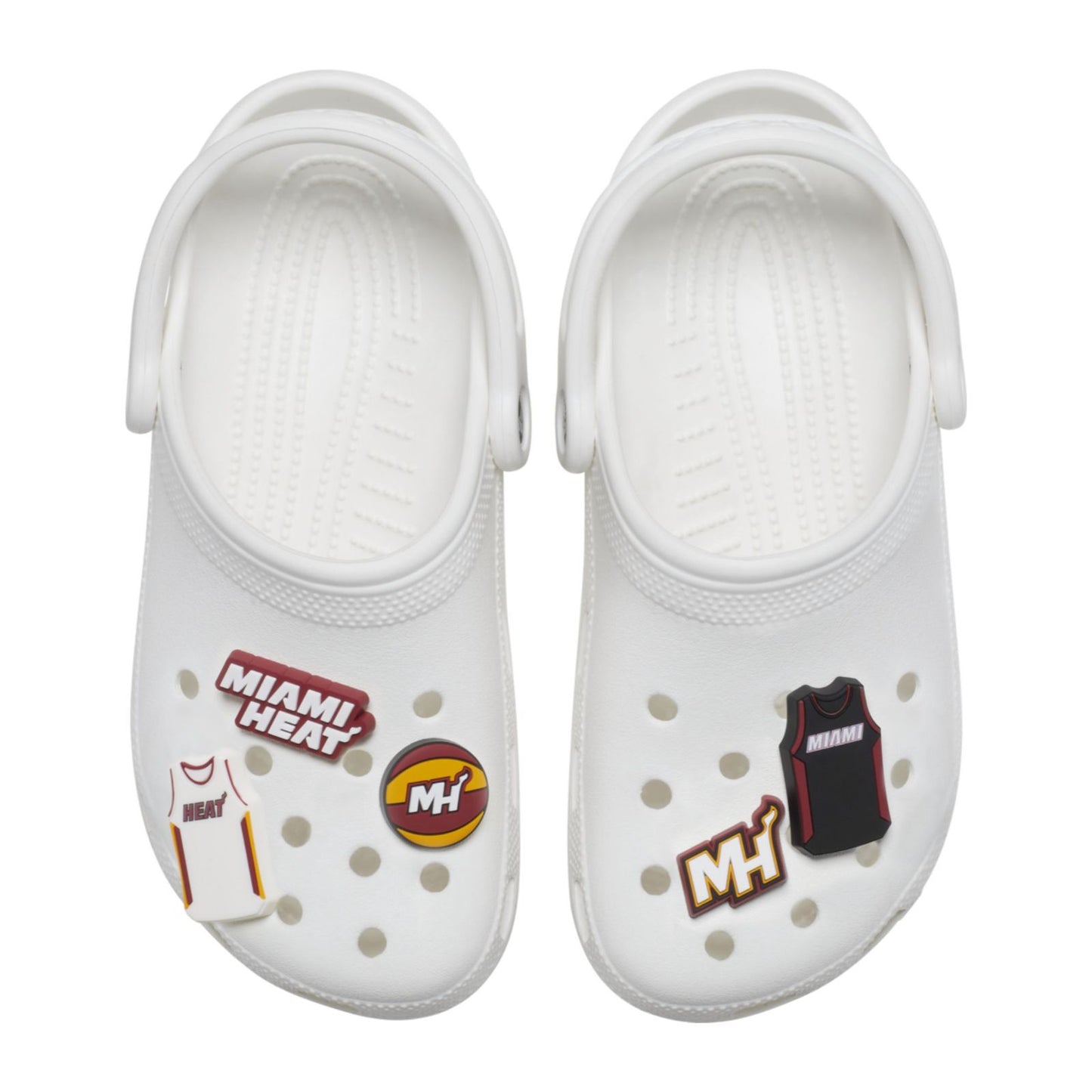 Jibbitz Nba Miami Heat 5pck Unisex Multi
