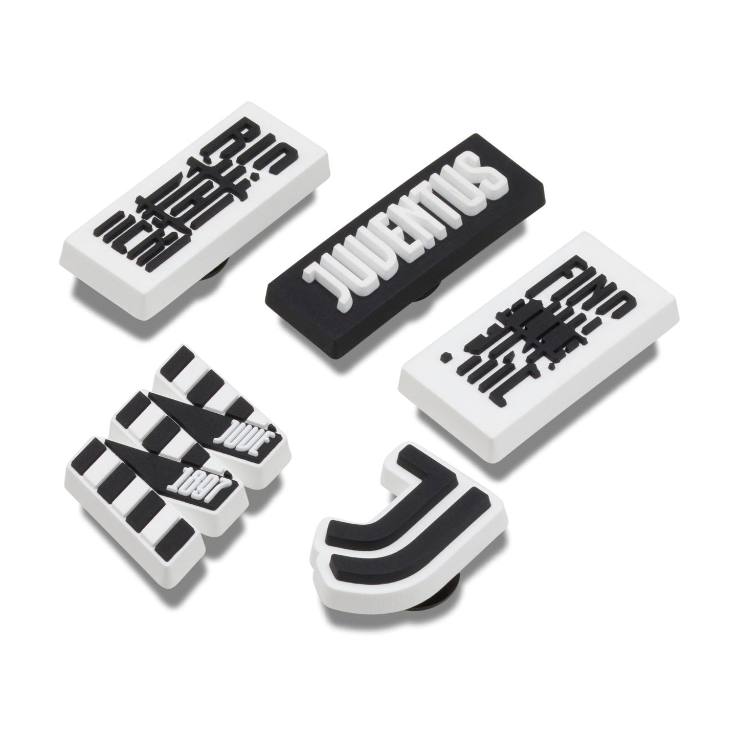 Juventus 5pck Unisex Jibbitz