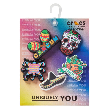 Jibbitz Cancun Mexico 5 Pack Unisex Multi