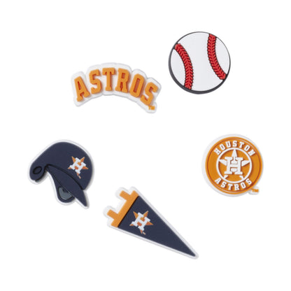 Mlb Houston Astros 5pck Unisex Jibbitz