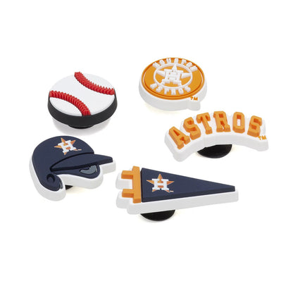 Mlb Houston Astros 5pck Unisex Jibbitz
