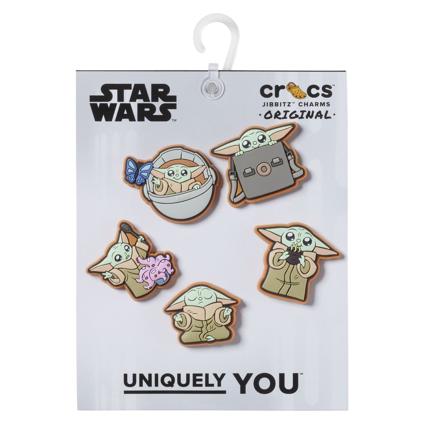 Grogu 5pck Unisex Multi Jibbitz