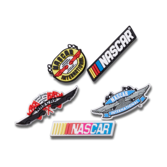 Nascar 5pck Unisex Jibbitz
