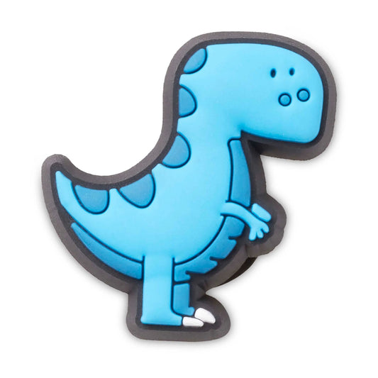 Boys Rule Blue Dino Unisex Jibbitz