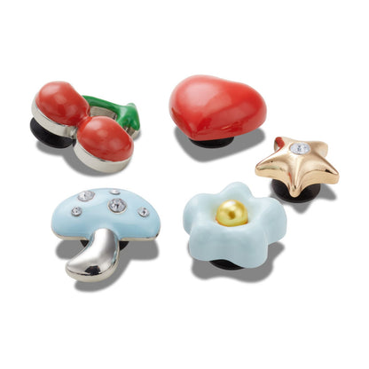 Puffy Metals 5 Pack Unisex Jibbitz