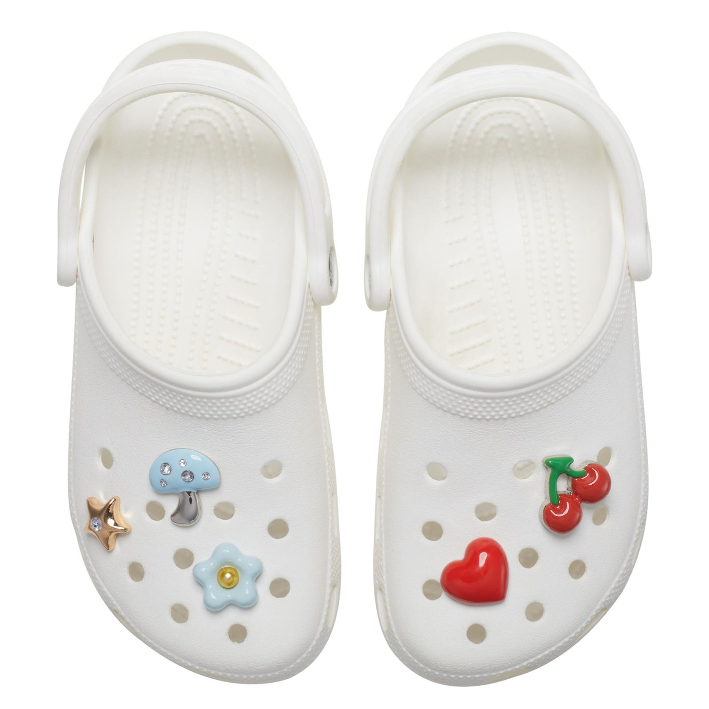 Puffy Metals 5 Pack Unisex Jibbitz