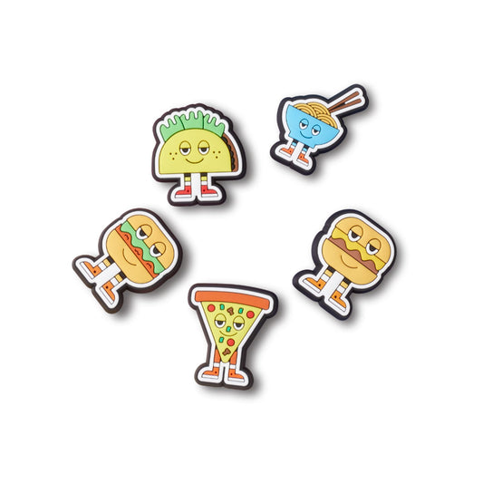 Jibbitz Chill Foods 5 Pack Unisex