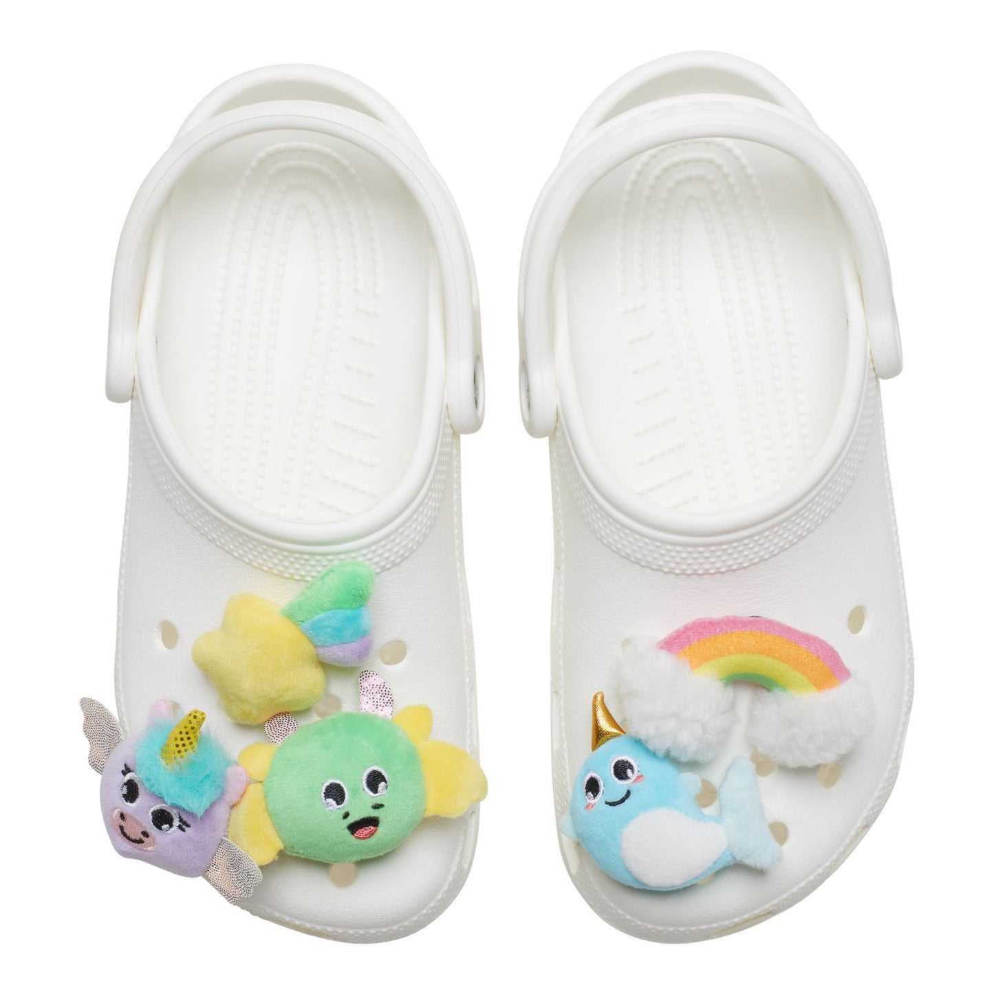 Magical Plush Friends 5 Pack Unisex Jibbitz