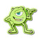 Monster Inc Mike Unisex Multi Jibbitz