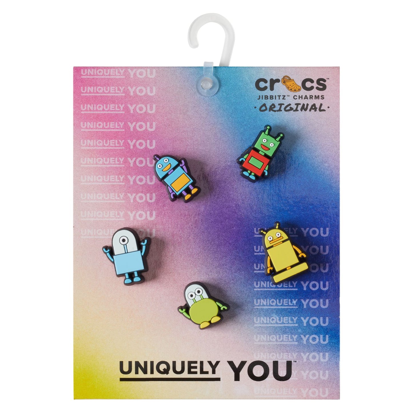 Jibbitz Tiny Robot Crew 5 Pack