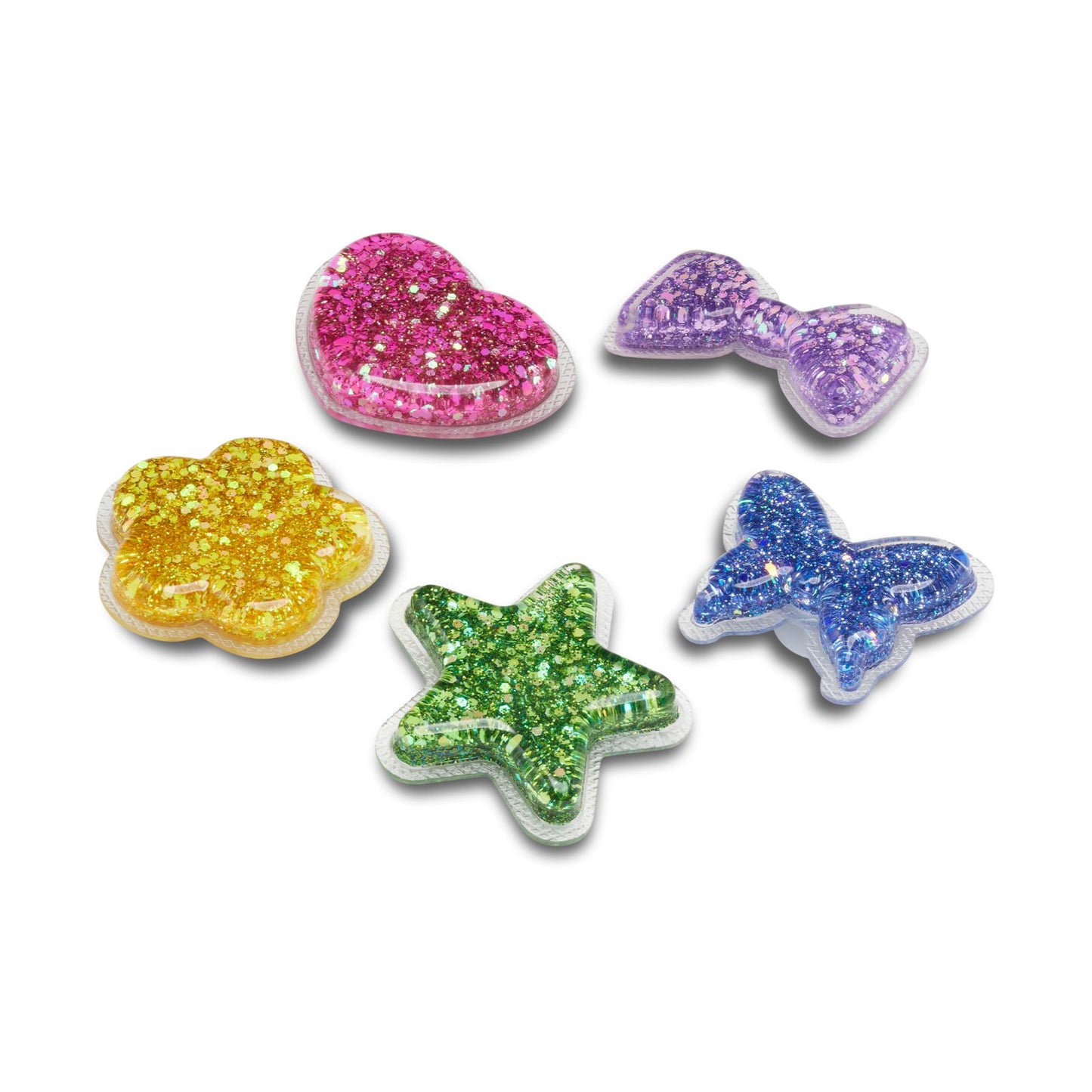 Squish Shapes 5 Pack No Aplica Jibbitz
