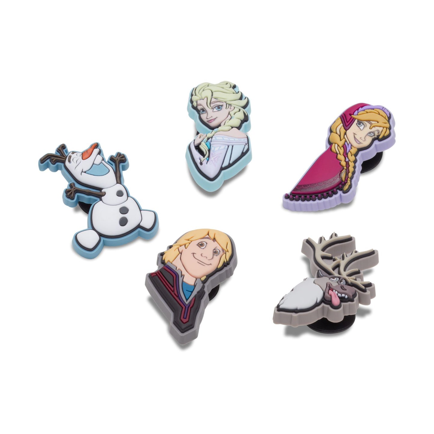 Frozen 5pck Unisex Multi Jibbitz