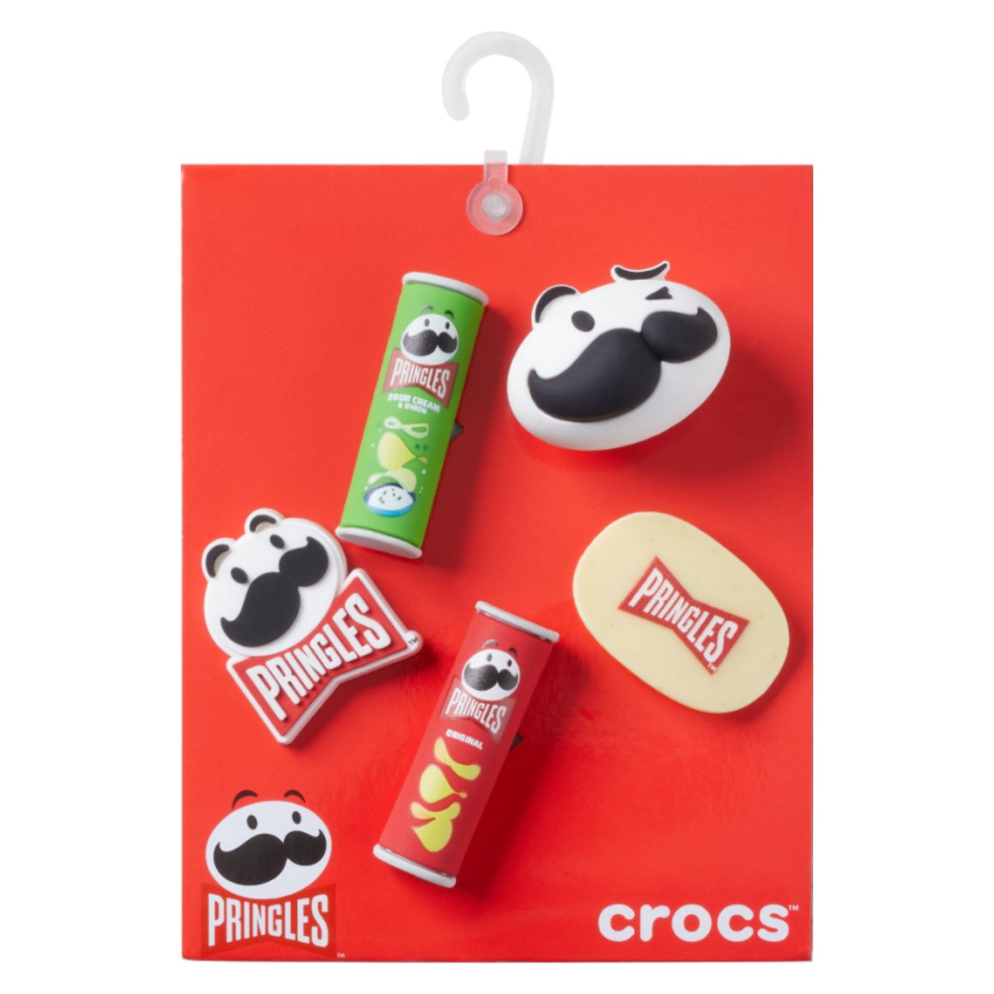 Jibbitz Pringles X Crocs 5 Pack Unisex