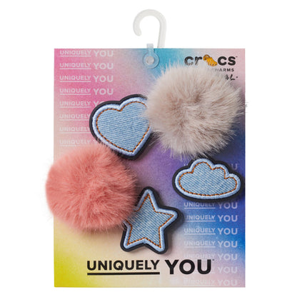 Denim And Pink Puff 5 Pack No Aplica Jibbitz