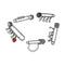 Jibbitz Love Punk Goth Pin 5 Pack