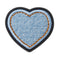Jibbitz Denim Patch Heart