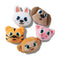 Jibbitz Fuzzy Animal 5 Pack