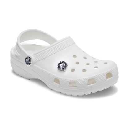 Charcoal Square Gem Unisex Multi Jibbitz