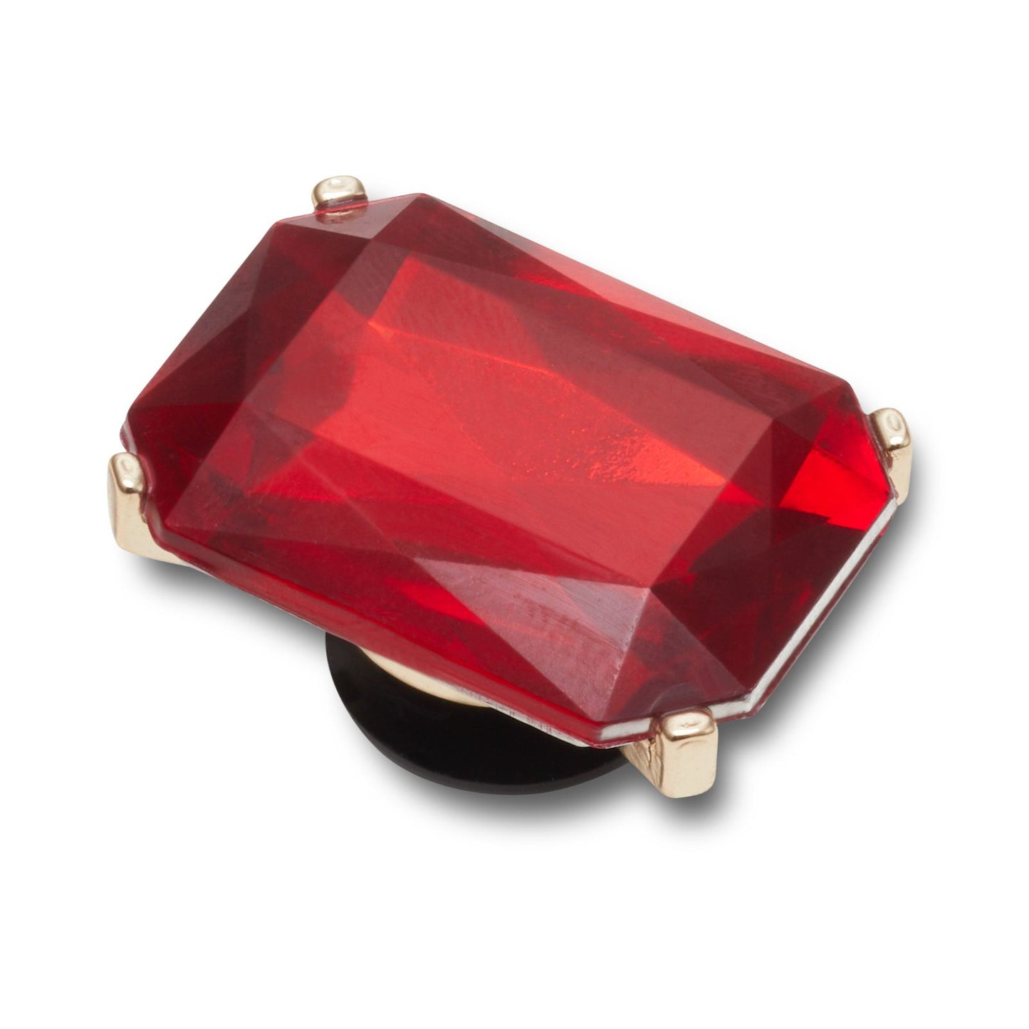 Ruby Square Gem Unisex Multi Jibbitz