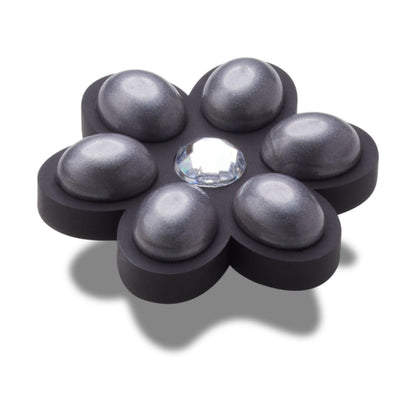Jibbitz Charcoal Flower Gem Unisex Multi