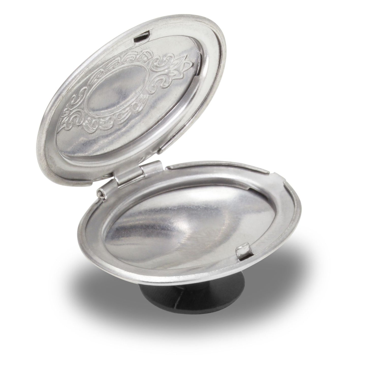 Silver Oval Locket Unisex Multi Jibbitz