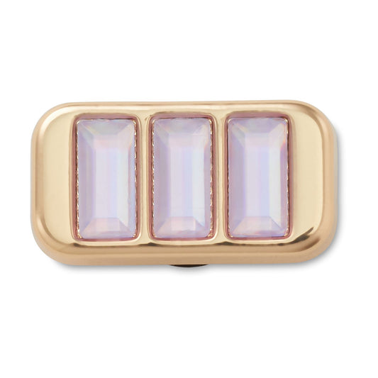 Triple Purple Gem Unisex Multi Jibbitz