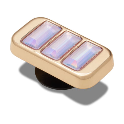 Triple Purple Gem Unisex Multi Jibbitz