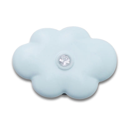 Blue Flower With Crystal Unisex Multi Jibbitz