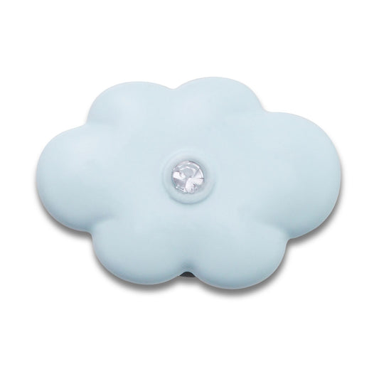 Blue Flower With Crystal Unisex Multi Jibbitz